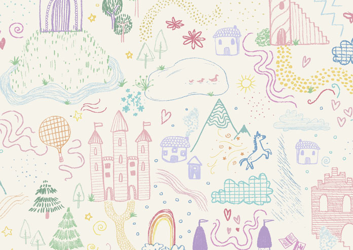 Fairy Kingdom, Imaginations - Twist&Fit Roller Blind - Image 6